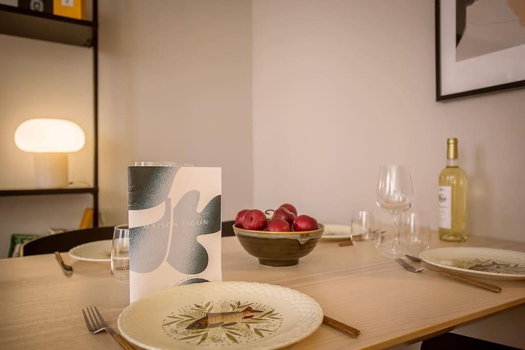 Rare Appart 2 Chambres En Duplex Design Au Panier 마르세유 외부 사진